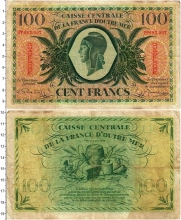 Продать Банкноты Гваделупа 100 франков 1943 