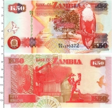 Продать Банкноты Замбия 50 квач 1992 