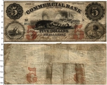 Продать Банкноты США 5 долларов 1856 