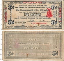 Продать Банкноты Филиппины 5 сентаво 1942 