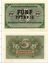 Продать Банкноты ФРГ 5 пфеннигов 1967 