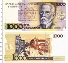 Продать Банкноты Бразилия 1000 крузадо 1987 
