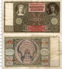 Продать Банкноты Нидерланды 100 гульденов 1942 