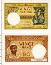 Продать Банкноты Мадагаскар 20 франков 0 