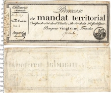 Продать Банкноты Франция 25 франков 1796 