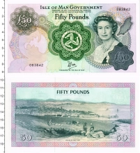 Продать Банкноты Остров Мэн 50 фунтов 1983 