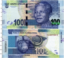 Продать Банкноты ЮАР 100 рандов 0 