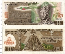 Продать Банкноты Гватемала 1/2 кетсаля 1974 