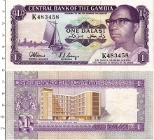 Продать Банкноты Гамбия 1 даласи 1978 