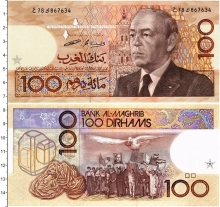 Продать Банкноты Марокко 100 дирхам 1987 
