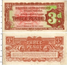 Продать Банкноты Великобритания 3 пенса 1948 