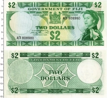 Продать Банкноты Фиджи 2 доллара 1974 