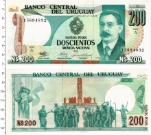 Продать Банкноты Уругвай 200 песо 1986 