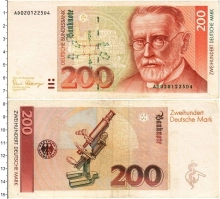 Продать Банкноты ФРГ 200 марок 1989 