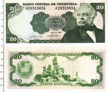 Продать Банкноты Венесуэла 20 боливар 1990 