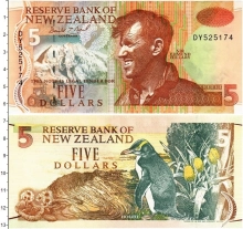 Продать Банкноты Новая Зеландия 5 долларов 0 