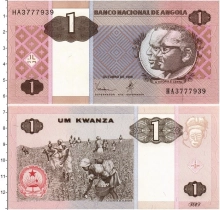 Продать Банкноты Ангола 1 кванза 1999 
