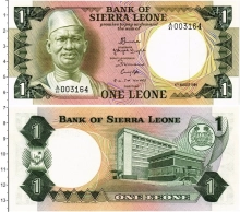 Продать Банкноты Сьерра-Леоне 1 леоне 1981 