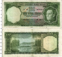 Продать Банкноты Турция 100 лир 1964 