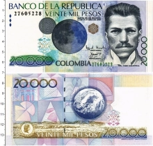Продать Банкноты Колумбия 20000 песо 2012 