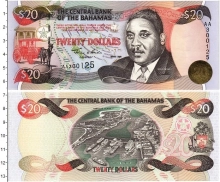 Продать Банкноты Багамские острова 20 долларов 1997 