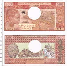 Продать Банкноты Конго 500 франков 1983 
