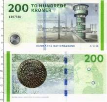 Продать Банкноты Дания 200 крон 2013 