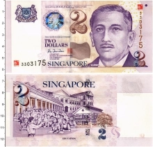 Продать Банкноты Сингапур 2 доллара 2006 