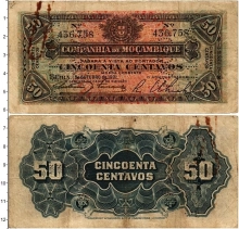 Продать Банкноты Мозамбик 50 сентаво 1931 