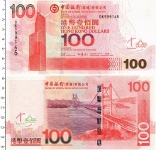 Продать Банкноты Гонконг 100 долларов 2005 