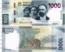 Продать Банкноты Мексика 1000 песо 2021 