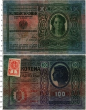 Продать Банкноты Чехословакия 100 крон 1919 