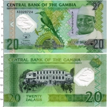 Продать Банкноты Гамбия 20 даласи 2015 