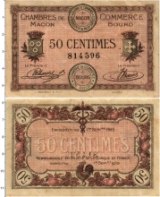 Продать Банкноты Франция 50 сантим 1915 