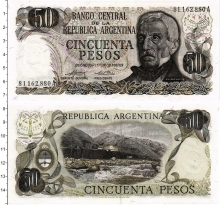 Продать Банкноты Аргентина 50 песо 1975 