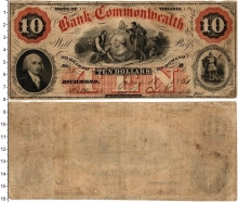 Продать Банкноты США 10 долларов 1861 