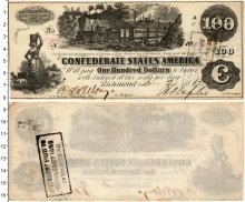 Продать Банкноты США 100 долларов 1862 