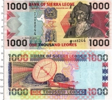 Продать Банкноты Сьерра-Леоне 1000 леоне 2006 