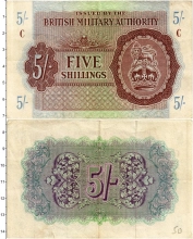 Продать Банкноты Великобритания 5 шиллингов 1943 