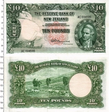 Продать Банкноты Новая Зеландия 10 фунтов 0 