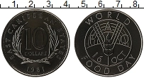Продать Монеты Карибы 10 долларов 1981 Медно-никель