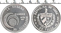 Продать Монеты Куба 20 песо 1978 Серебро