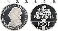 Продать Монеты Франция 100 франков 1987 Серебро