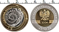 Продать Монеты Польша 10 злотых 2004 Серебро