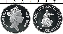 Продать Монеты Фиджи 10 долларов 1996 Серебро