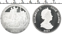 Продать Монеты Острова Кука 1 доллар 2007 Серебро