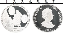Продать Монеты Острова Кука 1 доллар 2007 Серебро