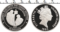 Продать Монеты Соломоновы острова 10 долларов 1995 Серебро