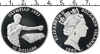 Продать Монеты Соломоновы острова 10 долларов 1992 Серебро