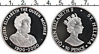 Продать Монеты Остров Святой Елены 50 пенсов 2000 Серебро
